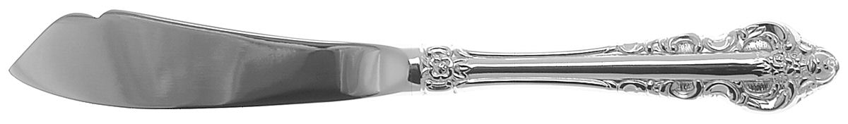 Antique Baroque (Stainless) Hollow Handle Master Butter Knife by Wallace Silver-1