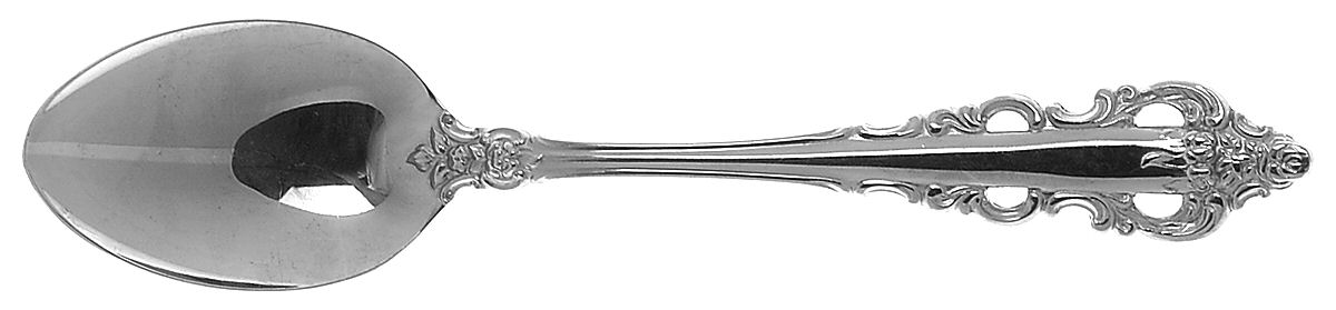 Antique Baroque (Stainless) Place/Oval Soup Spoon by Wallace Silver-1