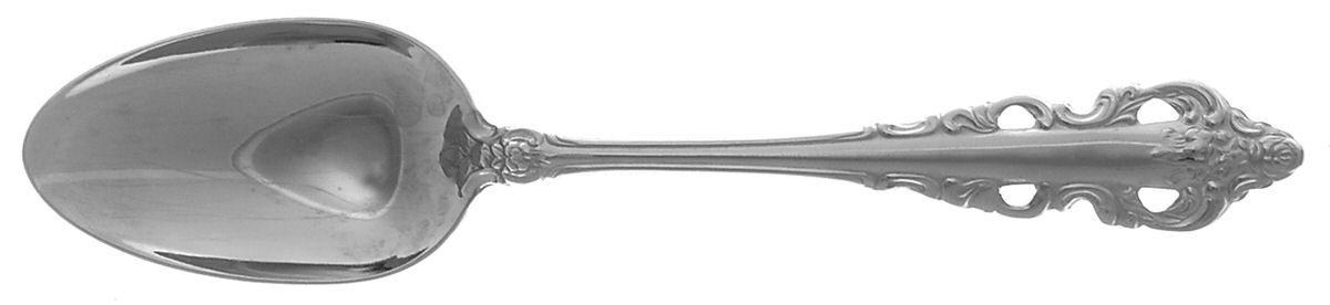 Antique Baroque (Stainless) Tablespoon (Serving Spoon) by Wallace Silver-1