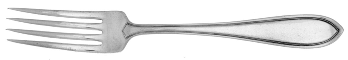 Andover (Silverplate, 1913) Fork by Wallace Silver-1