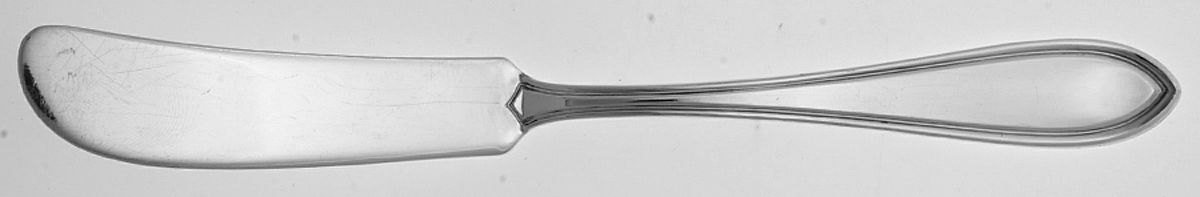 Andover (Silverplate, 1913) Flat Handle Master Butter Knife by Wallace Silver-1