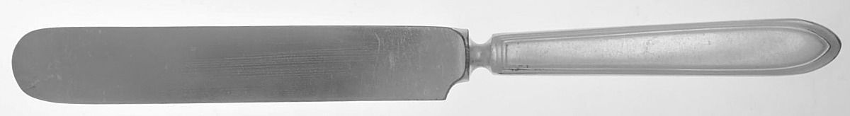 Andover (Silverplate, 1913) Blunt Solid Knife by Wallace Silver-1