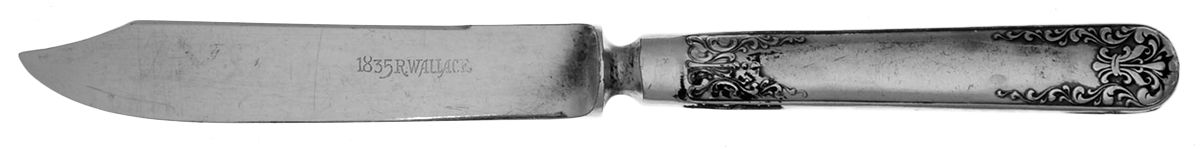Anjou (Silverplate, 1899) Individual Fruit Knife with Stainless Blade by Wallace Silver-1