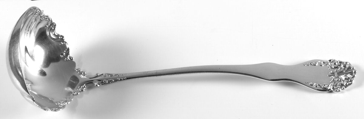 Anjou (Silverplate, 1899) Solid Soup Ladle by Wallace Silver-1