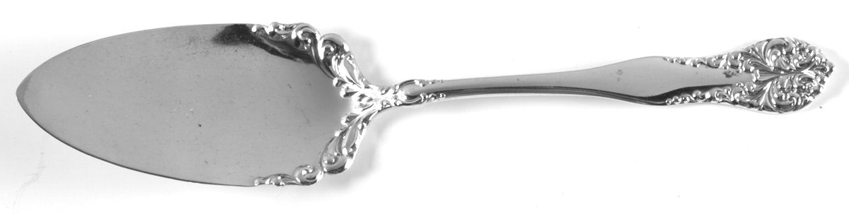 Anjou (Silverplate, 1899) Large Solid Pie Knife by Wallace Silver-1