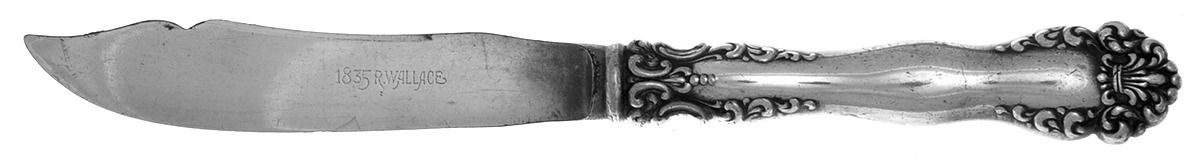 Anjou (Silverplate, 1899) Individual Fruit Knife with Silverplate Blade by Wallace Silver-1