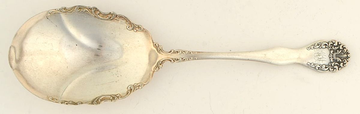 Anjou (Silverplate, 1899) Solid Smooth Casserole Spoon by Wallace Silver-1