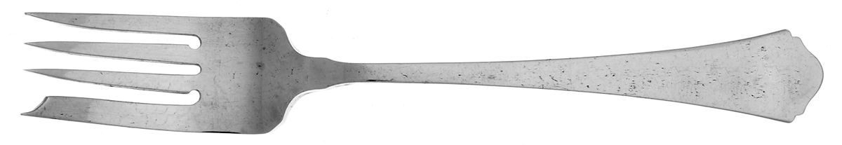 Antique (Sterling, 1926) Individual Solid Fish Fork by Wallace Silver-1