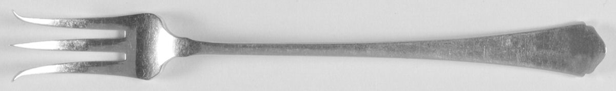 Antique (Sterling, 1926) Short Handle Pickle/Olive Fork by Wallace Silver-1