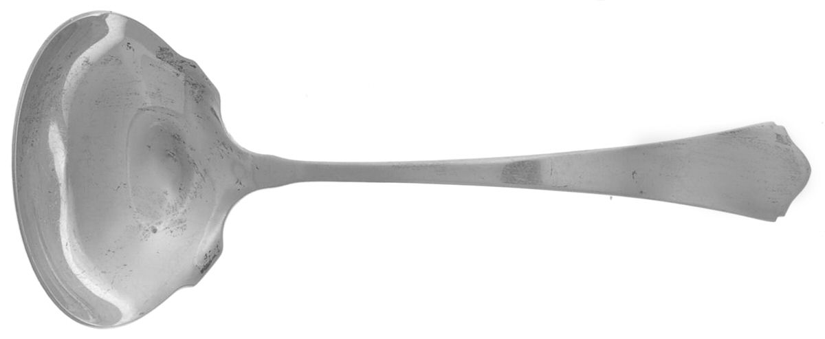 Antique (Sterling, 1926) Solid Gravy Ladle by Wallace Silver-1