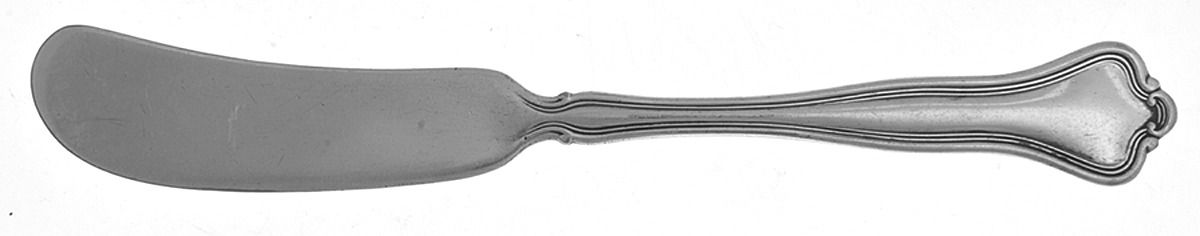Arlington (Silverplate, 1911) Flat Handle Butter Spreader by Wallace Silver-1