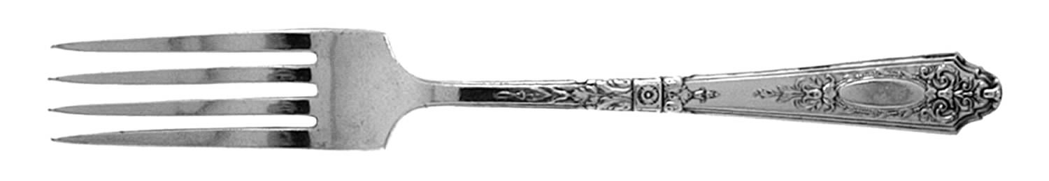 Astor (Silverplate, 1925, No Monograms) Fork by Wallace Silver-1