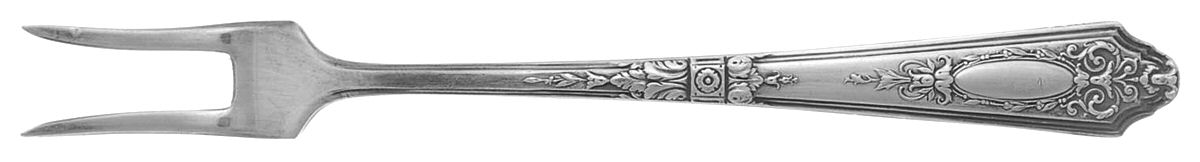 Astor (Silverplate, 1925, No Monograms) Short Handle Pickle/Olive Fork by Wallace Silver-1