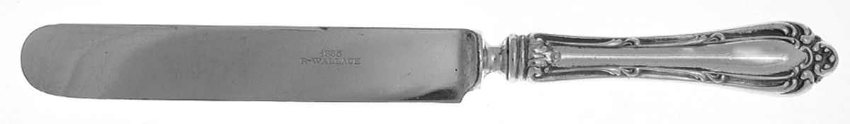 Astoria (Silverplate, 1898, No Monograms) Old French Hollow Knife with Bolster by Wallace Silver-1