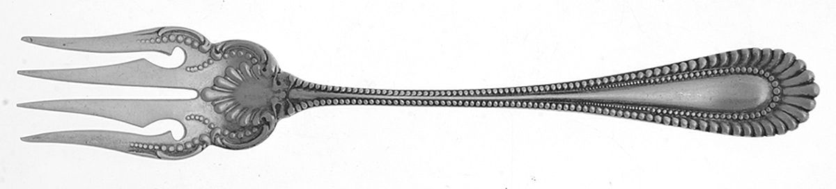 Atalanta (Sterling, 1895) Small Individual Solid Fish/Salad Fork by Wallace Silver-1