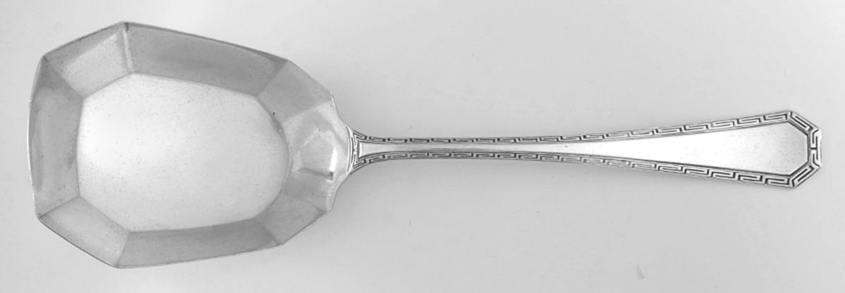 Athena (Silverplate, 1916) Solid Smooth Casserole Spoon by Wallace Silver-1