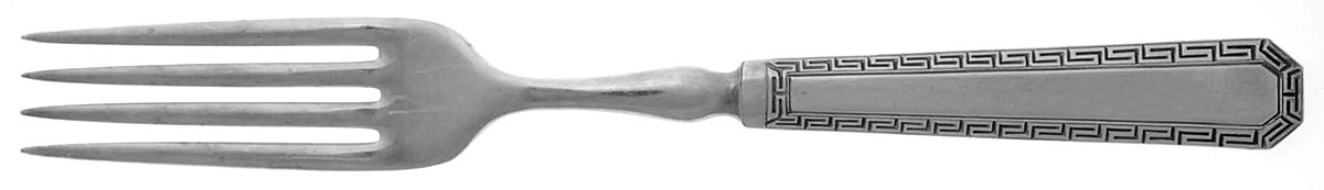 Athena (Silverplate, 1916) Indented Solid Handled Fork by Wallace Silver-1