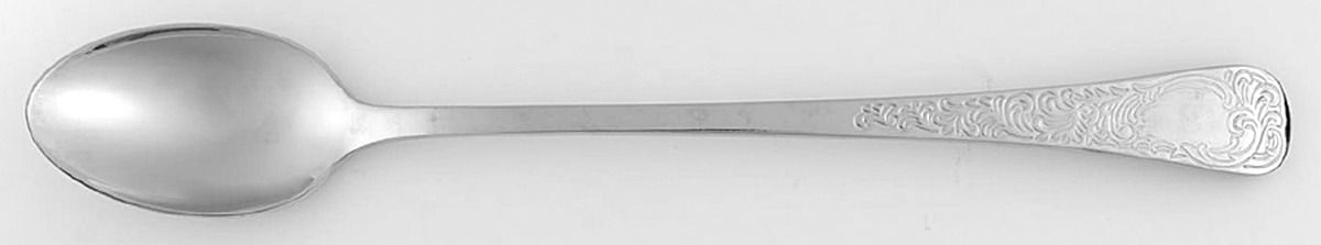 Bay Colony Engraved (Stainless) Iced Tea Spoon by Wallace Silver-1