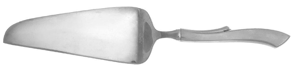 Ballet (Stainless) Pie & Cake Server with Stainless Blade by Wallace Silver-1