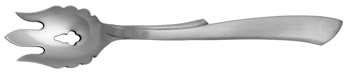 Ballet (Stainless) Vegetable Serving Fork Solid  HC by Wallace Silver-1