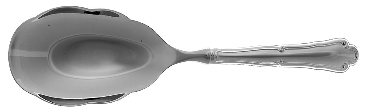 Barocco (Sterling, 1995) Rice Spoon-Stainless Bowl by Wallace Silver-1