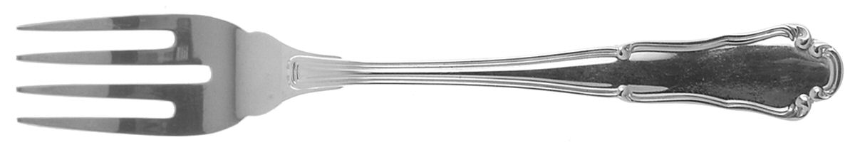 Barocco (Sterling, 1995) Individual Salad Fork by Wallace Silver-1