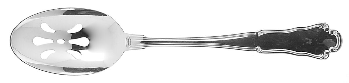 Barocco (Sterling, 1995) Pierced Tablespoon (Serving Spoon) by Wallace Silver-1