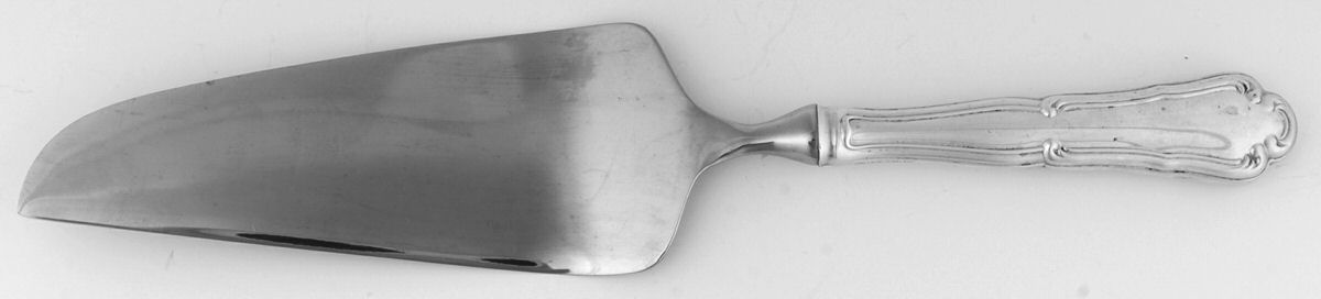 Barocco (Sterling, 1995) Pie & Cake Server with Stainless Blade by Wallace Silver-1