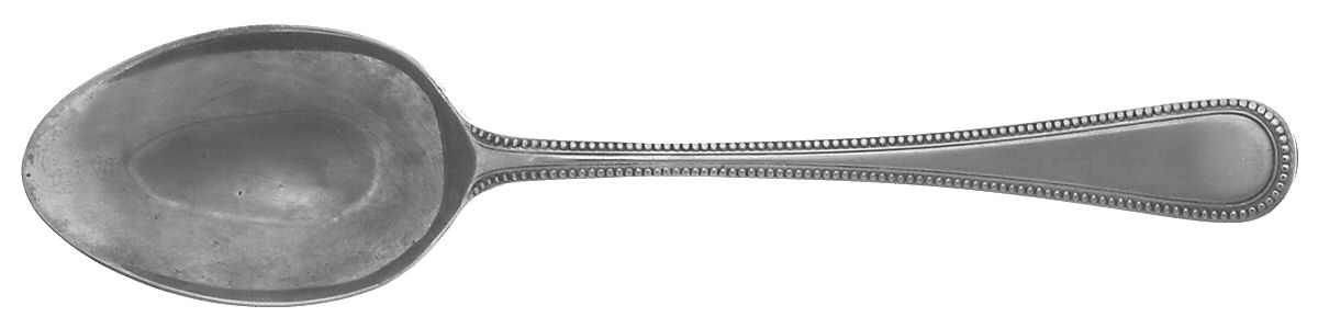 Bead (Silverplate) Tablespoon (Serving Spoon) by Wallace Silver-1