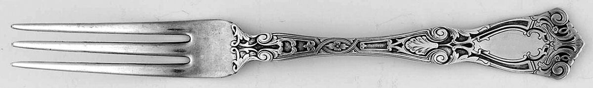 Berain (Sterling, 1907) Strawberry Fork by Wallace Silver-1