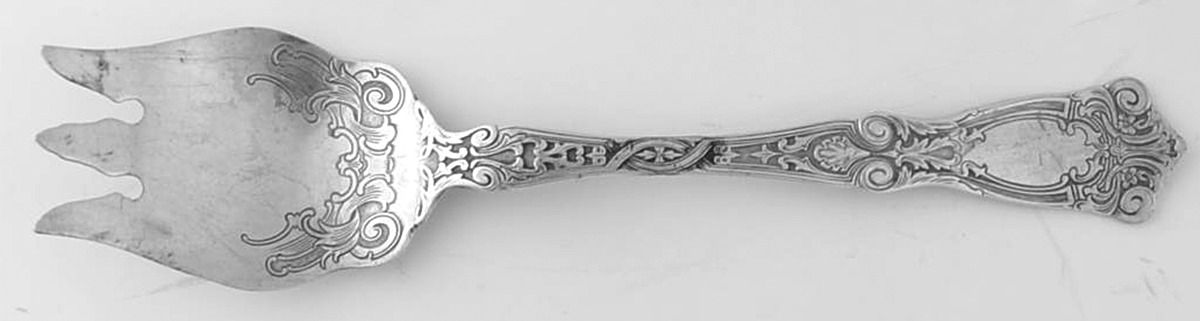 Berain (Sterling, 1907) Ice Cream Fork by Wallace Silver-1