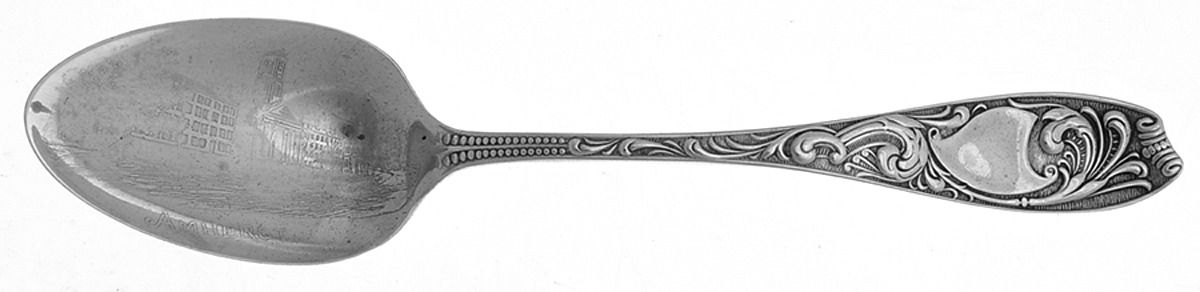 Bessie (Sterling, 1894) Souvenir Spoon (Teaspoon) by Wallace Silver-1
