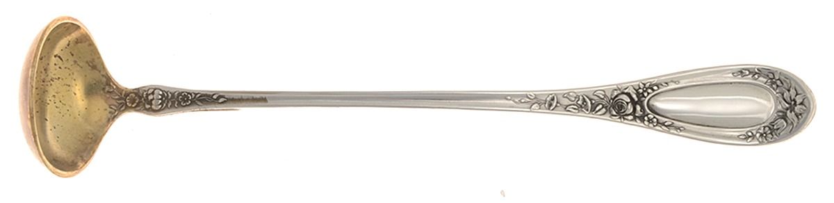 Blossom (Silverplate, 1909) Mustard Spoon by Wallace Silver-1