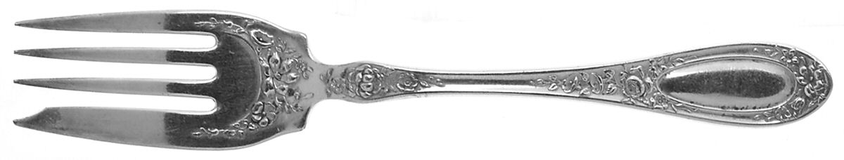 Blossom (Silverplate, 1909) Individual Salad Fork by Wallace Silver-1
