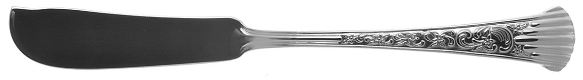 Bordeaux (Stainless) Flat Handle Master Butter Knife by Wallace Silver-1