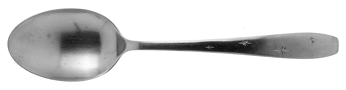 Bright Star (Stainless) Tablespoon (Serving Spoon) by Wallace Silver-1