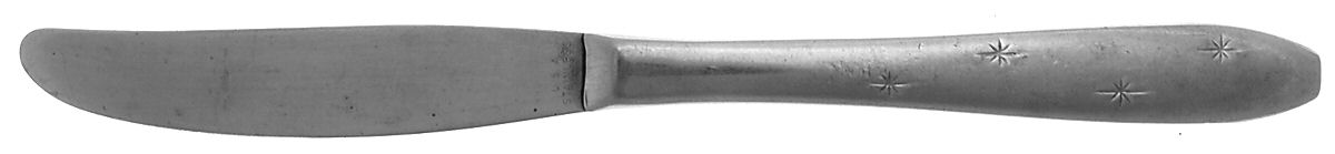 Bright Star (Stainless) Modern Hollow Knife-Pinched Handle by Wallace Silver-1