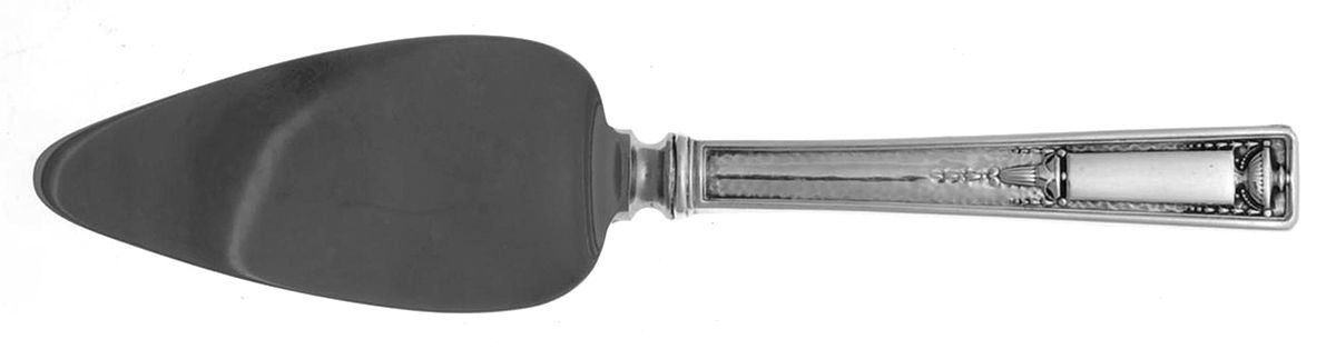 Buckingham (Silverplate, 1924) Cheese Server with Stainless Blade by Wallace Silver-1