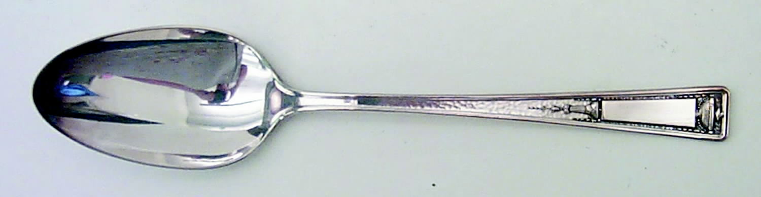 Buckingham (Silverplate, 1924) Place/Oval Soup Spoon by Wallace Silver-1