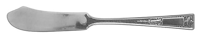 Buckingham (Silverplate, 1924) Flat Handle Butter Spreader by Wallace Silver-1