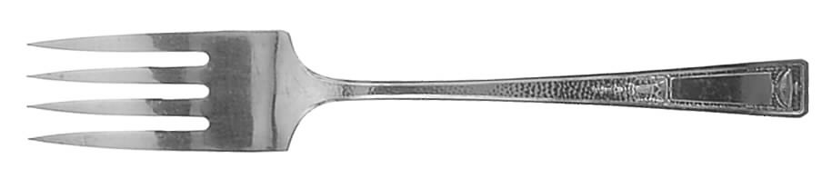 Buckingham (Silverplate, 1924) Medium Solid Cold Meat Serving Fork by Wallace Silver-1