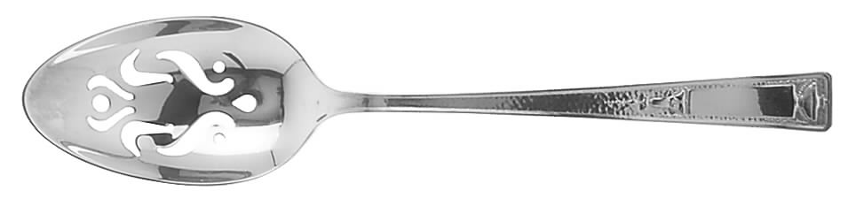 Buckingham (Silverplate, 1924) Pierced Tablespoon (Serving Spoon) by Wallace Silver-1