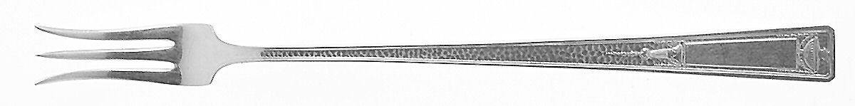 Buckingham (Silverplate, 1924) Long Handle Pickle/Olive Fork by Wallace Silver-1
