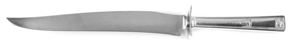 Buckingham (Silverplate, 1924) Large Stainless Blade Roast Carving Knife by Wallace Silver-1