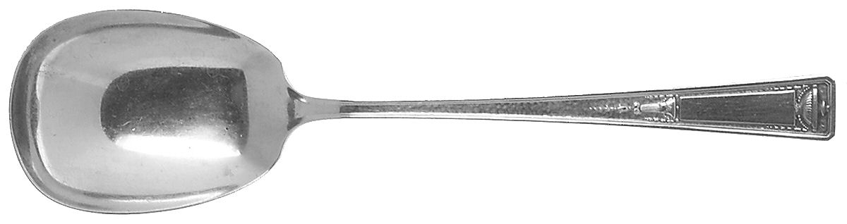 Buckingham (Silverplate, 1924) Large Jelly Spoon by Wallace Silver-1