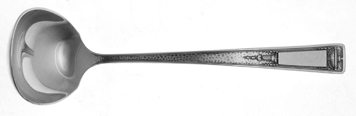 Buckingham (Silverplate, 1924) Solid Piece Cream Ladle by Wallace Silver-1