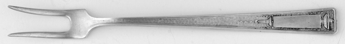 Buckingham (Silverplate, 1924) Short Handle Pickle/Olive Fork by Wallace Silver-1