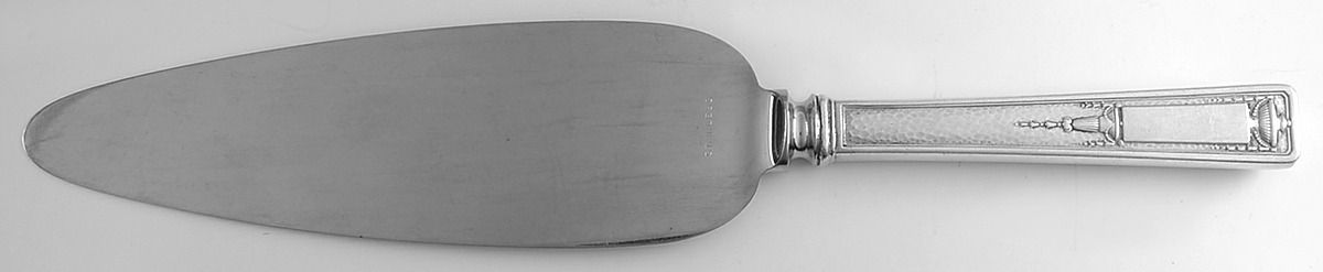 Buckingham (Silverplate, 1924) Pie Server with Stainless Blade by Wallace Silver-1