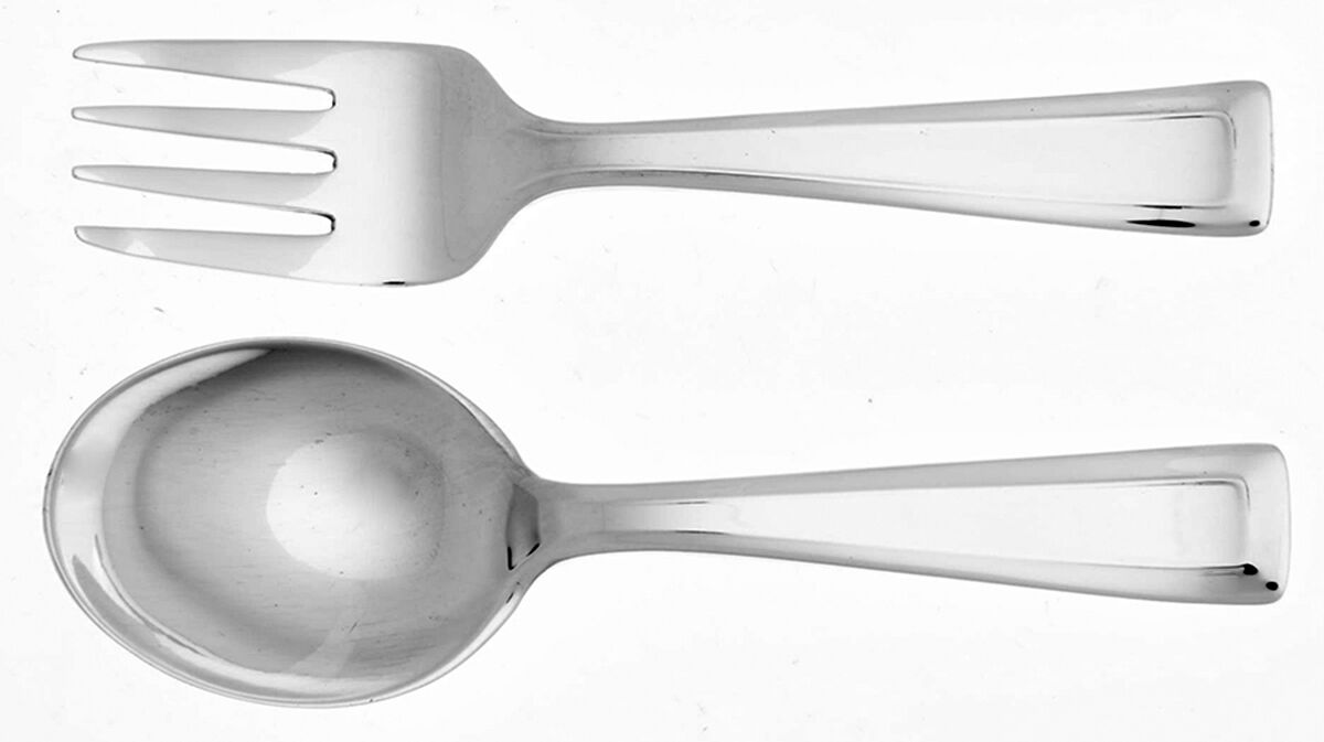 Cabot (Sterling, 1917) 2 Pc Baby Set (BF, BS) by Wallace Silver-1