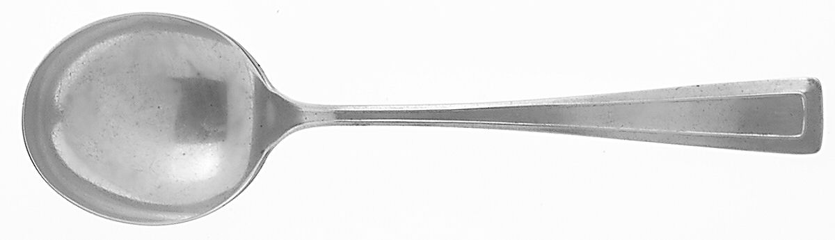 Cabot (Sterling, 1917) Round Bowl Soup Spoon (Cream Soup) by Wallace Silver-1